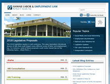 Tablet Screenshot of hilaborlaw.com